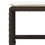 Garden dining set 11 pieces with brown synthetic rattan cushions by , Garden sets - Ref: Foro24-3210789, Price: 551,75 €, Dis...