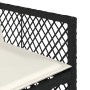 Set de muebles jardín 5 pzas con cojines ratán sintético negro de , Conjuntos de jardín - Ref: Foro24-3210714, Precio: 261,47...