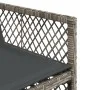 Garden dining set 7 pieces and gray synthetic rattan cushions by , Garden sets - Ref: Foro24-3210728, Price: 447,85 €, Discou...