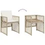 9-piece garden dining set with beige synthetic rattan cushions by , Garden sets - Ref: Foro24-3210742, Price: 612,76 €, Disco...