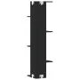 Schwarzes Holzregal für die Ecke der Wand, 36,5x36,5x140 cm. von , Regale und Regale - Ref: Foro24-852628, Preis: 47,08 €, Ra...