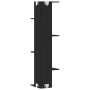 Schwarzes Holzregal für die Ecke der Wand, 36,5x36,5x140 cm. von , Regale und Regale - Ref: Foro24-852628, Preis: 44,77 €, Ra...