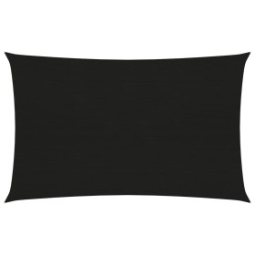Schwarzes HDPE-Segelvorzelt 160 g/m² 2x4,5 m von vidaXL, Sonnenschirme - Ref: Foro24-311725, Preis: 28,18 €, Rabatt: %