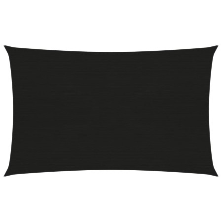 Black HDPE sail shade 160 g/m² 2x4.5 m by vidaXL, Umbrellas - Ref: Foro24-311725, Price: 28,18 €, Discount: %
