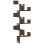Estantería de pared de esquina madera marrón roble 45x45x147 cm de , Estantes y estanterías - Ref: Foro24-852642, Precio: 54,...