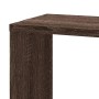 Eck-Wandregal aus Eichenholz in Braun, 45x45x147 cm. von , Regale und Regale - Ref: Foro24-852642, Preis: 55,19 €, Rabatt: %