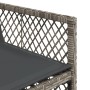 Garten-Essgruppe, 5-teilig, mit grauen Polstern aus synthetischem Rattan. von , Gartensets - Ref: Foro24-3210716, Preis: 265,...