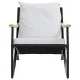 Gartengarnitur mit Kissen, 3-teilig, Schwarz, aus Stahl von , Gartensets - Ref: Foro24-3283637, Preis: 388,85 €, Rabatt: %