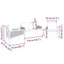 Gartengarnitur mit Kissen, 3-teilig, Schwarz, aus Stahl von , Gartensets - Ref: Foro24-3283635, Preis: 391,54 €, Rabatt: %