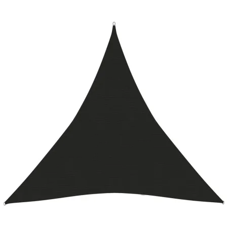 Toldo de vela negro HDPE 160 g/m² 4,5x4,5x4,5 m de vidaXL, Sombrillas - Ref: Foro24-311755, Precio: 26,41 €, Descuento: %