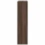 Cubierta de radiador madera ingeniería marrón roble 78x20x82 cm de , Accesorios para radiadores de calefacción - Ref: Foro24-...