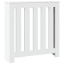 Heizkörperverkleidung aus weißem Holzwerkstoff 78x20x82 cm von , Zubehör für Heizkörper - Ref: Foro24-852726, Preis: 48,88 €,...
