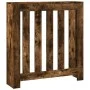 Engineered smoked oak radiator cover 78x20x82cm by , Accessories for heating radiators - Ref: Foro24-852730, Price: 49,05 €, ...