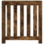 Engineered smoked oak radiator cover 78x20x82cm by , Accessories for heating radiators - Ref: Foro24-852730, Price: 46,74 €, ...