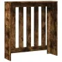 Engineered smoked oak radiator cover 78x20x82cm by , Accessories for heating radiators - Ref: Foro24-852730, Price: 49,05 €, ...