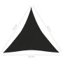 Toldo de vela negro HDPE 160 g/m² 4,5x4,5x4,5 m de vidaXL, Sombrillas - Ref: Foro24-311755, Precio: 26,41 €, Descuento: %
