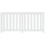 Engineered wood radiator cover in white, 175x20x82 cm. by , Accessories for heating radiators - Ref: Foro24-852753, Price: 87...