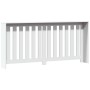 Heizkörperverkleidung aus weißem Holzwerkstoff 175x20x82 cm von , Zubehör für Heizkörper - Ref: Foro24-852753, Preis: 84,10 €...