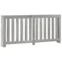 Cubierta de radiador madera ingeniería gris Sonoma 175x20x82 cm de , Accesorios para radiadores de calefacción - Ref: Foro24-...