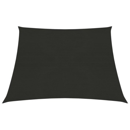 Segelmarkise HDPE schwarz 160 g/m² 3/4x2 m von vidaXL, Sonnenschirme - Ref: Foro24-311763, Preis: 19,64 €, Rabatt: %