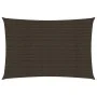 Sail awning HDPE brown 160 g/m² 2x4 m by vidaXL, Umbrellas - Ref: Foro24-311779, Price: 31,41 €, Discount: %