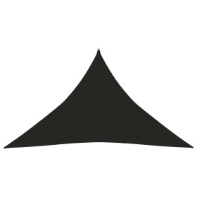 Toldo de vela negro HDPE 160 g/m² 5x5x6 m de vidaXL, Sombrillas - Ref: Foro24-311760, Precio: 31,57 €, Descuento: %