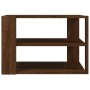 Mesa de centro madera ingeniería roble marrón 59,5x59,5x40 cm de , Mesas de centro - Ref: Foro24-834256, Precio: 38,72 €, Des...
