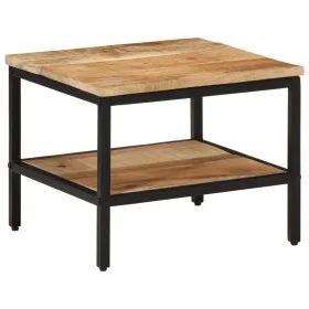 Solid rough mango wood coffee table 45x45x35 cm by , Coffee table - Ref: Foro24-374067, Price: 71,93 €, Discount: %