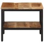 Solid rough mango wood coffee table 45x45x35 cm by , Coffee table - Ref: Foro24-374067, Price: 73,12 €, Discount: %