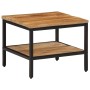Solid rough mango wood coffee table 45x45x35 cm by , Coffee table - Ref: Foro24-374067, Price: 73,12 €, Discount: %