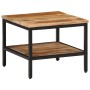 Solid rough mango wood coffee table 45x45x35 cm by , Coffee table - Ref: Foro24-374067, Price: 73,12 €, Discount: %