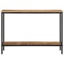 Solid rough mango wood console table 100x35x70 cm by , Side tables - Ref: Foro24-374071, Price: 105,19 €, Discount: %