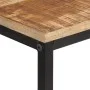 Solid rough mango wood console table 100x35x70 cm by , Side tables - Ref: Foro24-374071, Price: 103,43 €, Discount: %