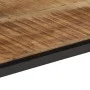 Solid rough mango wood console table 100x35x70 cm by , Side tables - Ref: Foro24-374071, Price: 103,43 €, Discount: %
