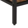 Solid rough mango wood console table 100x35x70 cm by , Side tables - Ref: Foro24-374071, Price: 103,43 €, Discount: %