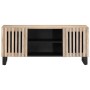 Mueble de TV madera maciza de mango blanco 105x34x46 cm de , Almacenamiento para CD y DVD - Ref: Foro24-377439, Precio: 100,9...