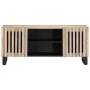 TV-Möbel aus massivem weißem Mangoholz 105x34x46 cm von , CD- und DVD-Speicher - Ref: Foro24-377439, Preis: 86,87 €, Rabatt: %