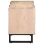 TV-Möbel aus massivem weißem Mangoholz 105x34x46 cm von , CD- und DVD-Speicher - Ref: Foro24-377439, Preis: 86,87 €, Rabatt: %