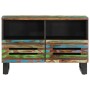 Massives TV-Möbel aus Akazienholz, 70x34x46 cm. von , CD- und DVD-Speicher - Ref: Foro24-377445, Preis: 67,14 €, Rabatt: %