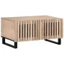 Massiver Couchtisch aus weißem Mangoholz 80x51x40 cm von , Couchtisch - Ref: Foro24-377464, Preis: 85,60 €, Rabatt: %