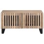 Massiver Couchtisch aus weißem Mangoholz 80x51x40 cm von , Couchtisch - Ref: Foro24-377464, Preis: 86,42 €, Rabatt: %