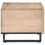 Massiver Couchtisch aus weißem Mangoholz 80x51x40 cm von , Couchtisch - Ref: Foro24-377464, Preis: 85,60 €, Rabatt: %