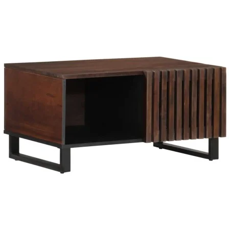 Massiver Mangoholz-Couchtisch in Braun, 80x51x40 cm. von , Couchtisch - Ref: Foro24-377458, Preis: 76,74 €, Rabatt: %