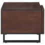 Solid mango wood brown coffee table 80x51x40 cm by , Coffee table - Ref: Foro24-377458, Price: 77,43 €, Discount: %