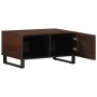 Solid mango wood brown coffee table 80x51x40 cm by , Coffee table - Ref: Foro24-377458, Price: 77,43 €, Discount: %