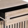 Solid white mango wood bedside table 50x34x60 cm by , Nightstands - Ref: Foro24-377479, Price: 59,10 €, Discount: %