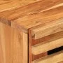 Mesita de noche madera maciza mango marrón 50x34x60 cm de , Mesitas de noche - Ref: Foro24-377493, Precio: 69,03 €, Descuento: %