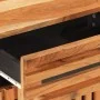Mesita de noche madera maciza mango marrón 50x34x60 cm de , Mesitas de noche - Ref: Foro24-377493, Precio: 69,03 €, Descuento: %