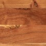 Solid mango wood bedside table in brown, measuring 50x34x60 cm. by , Nightstands - Ref: Foro24-377493, Price: 69,03 €, Discou...