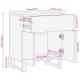 Massivholz-Nachttisch aus Mangoholz in Braun, 50x34x60 cm. von , Nachttische - Ref: Foro24-377493, Preis: 69,03 €, Rabatt: %